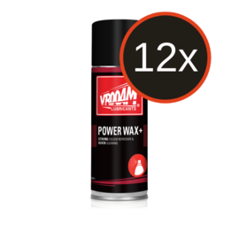 12x VROOAM Powerwax+ - Spuitbus - Spuitbus 400ML - Cleaner, Wax, Shine