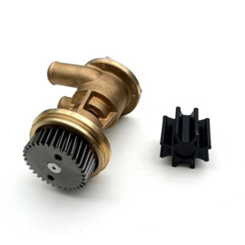 Impeller Cooling water pump suitable as replacement for Jabsco 50444, 50440-1401, Caterpillar: 4255412